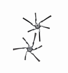 Боковые щётки RX2-SB для пылесосов Scout RX2