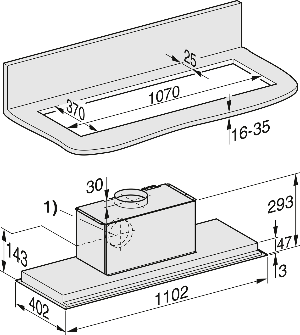 Витяжка DA 2518 (175524987        )