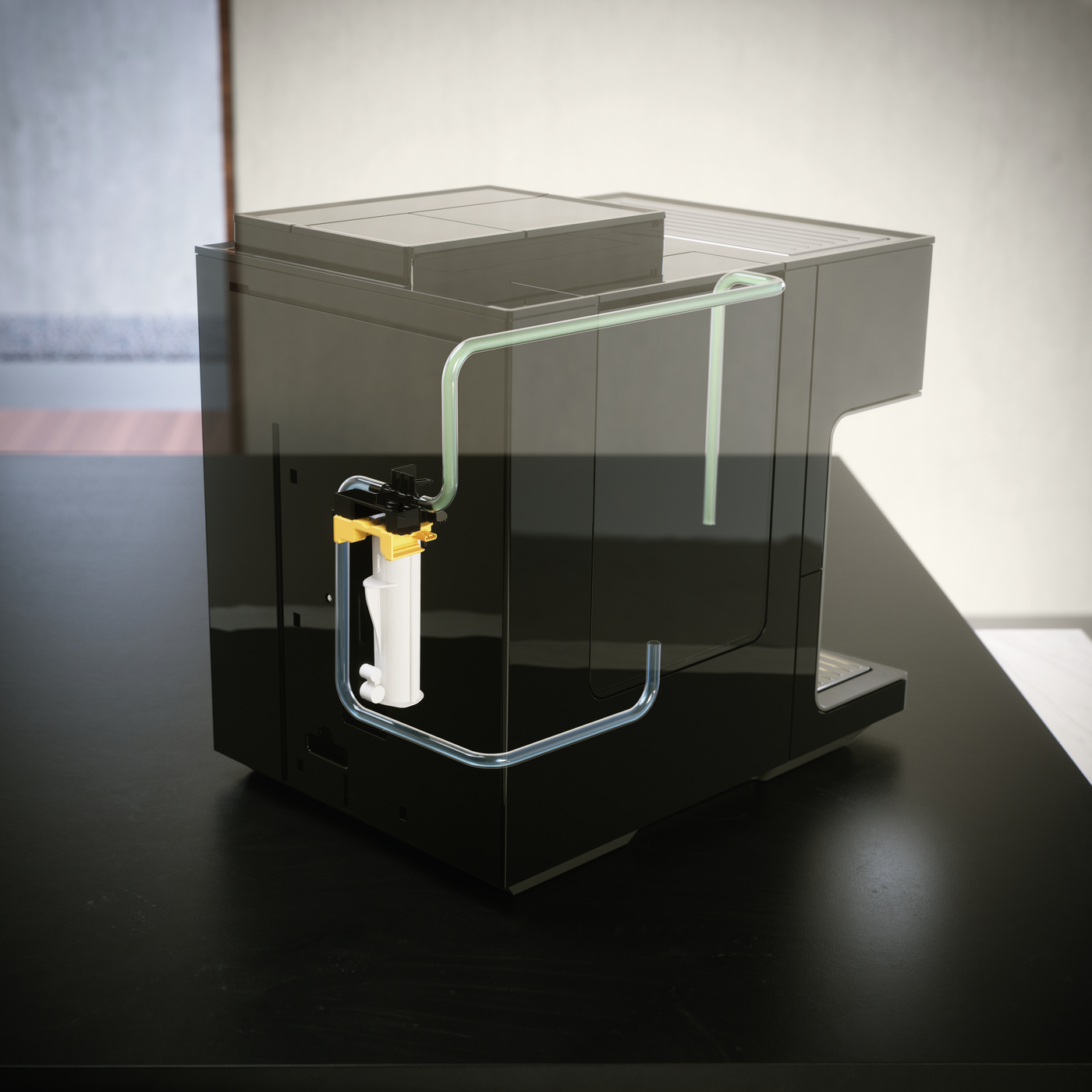 CM 7750 чорний обсидіан з комплектом хімії