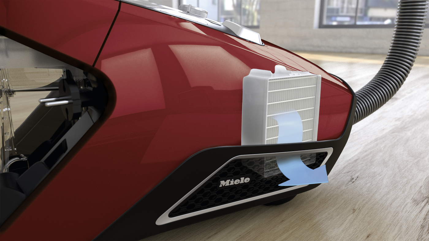 Пилосос SKRF3 Blizzard CX1 мангового-червоний