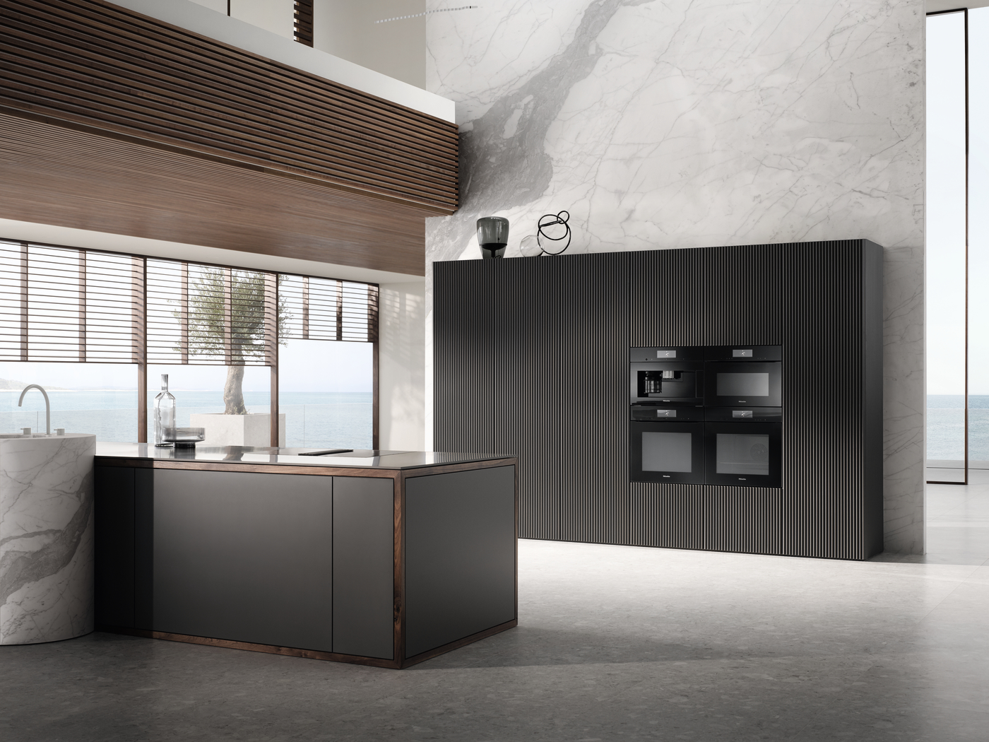 Парова шафа DGC 7860 HCX Pro чорний обсидіан матовий