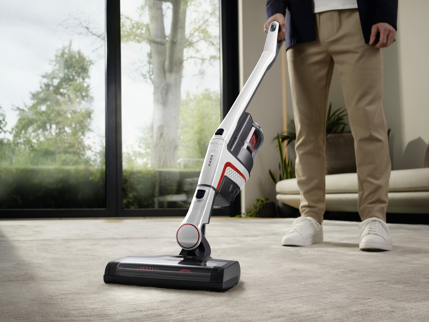 Пилосос SMUL1 01 TRIFLEX HX1 білий лотос, червоний