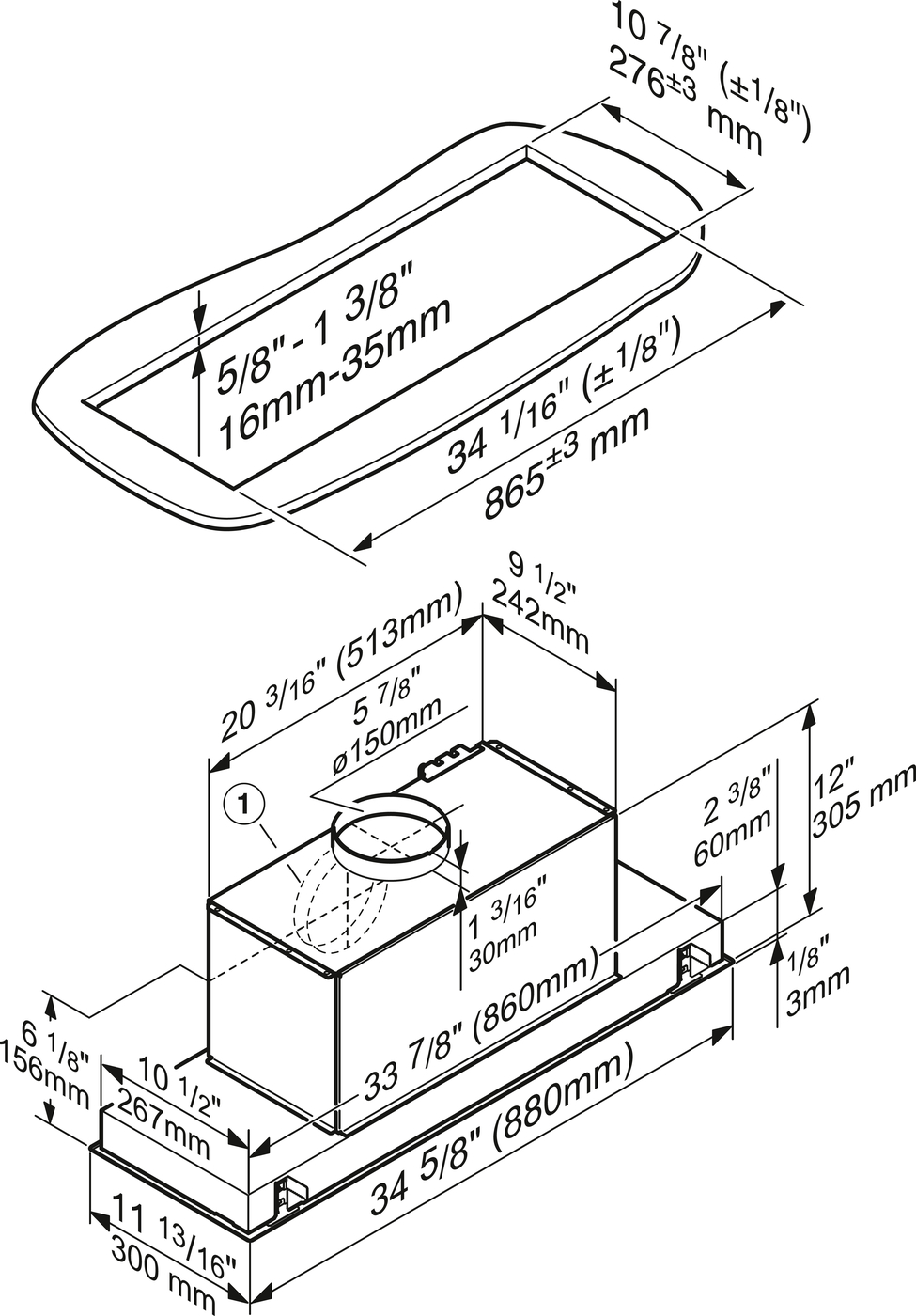 Витяжка DA 2698 CleanSteel