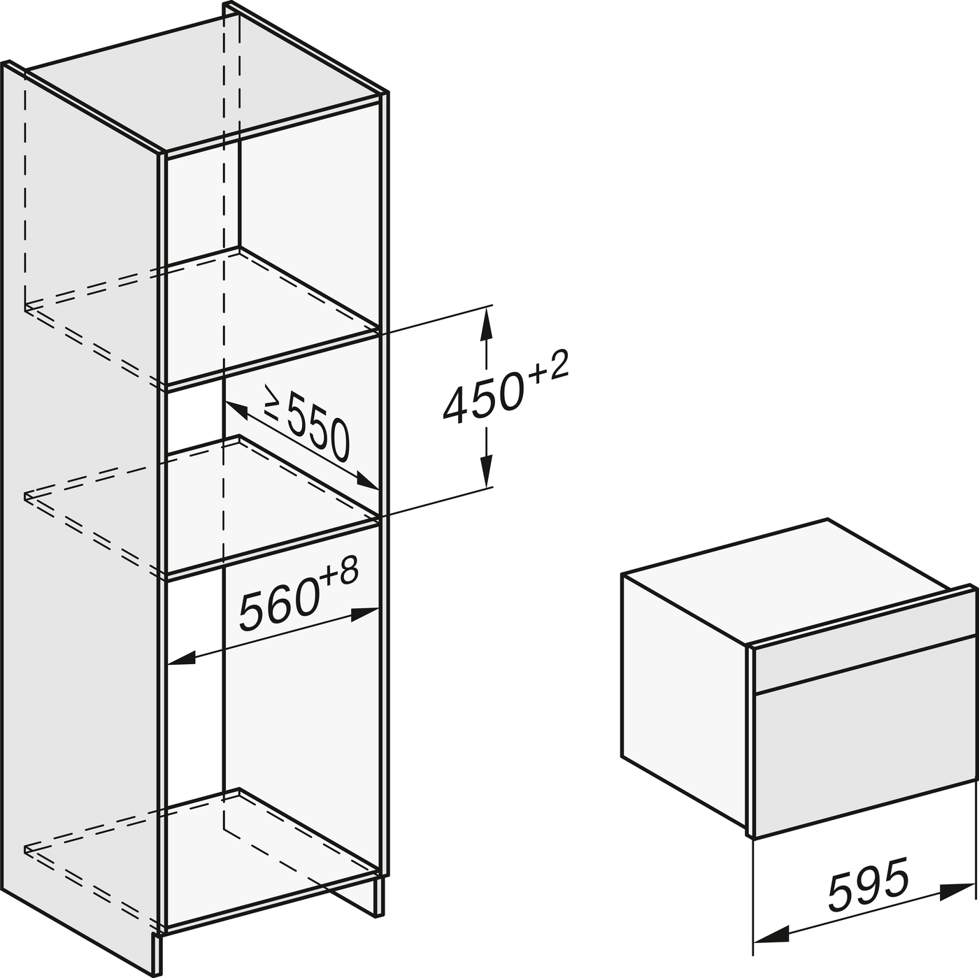 Парова шафа DGC 7440 HCX Pro чорний обсидіан матовий