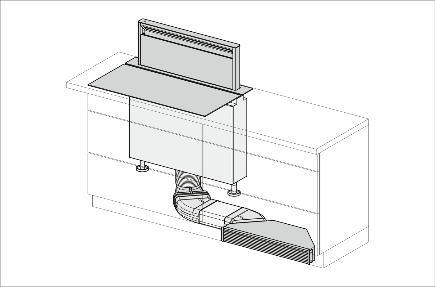 DUU 600 Комплект для переобладнання в режим рециркуляції DAD 4×40