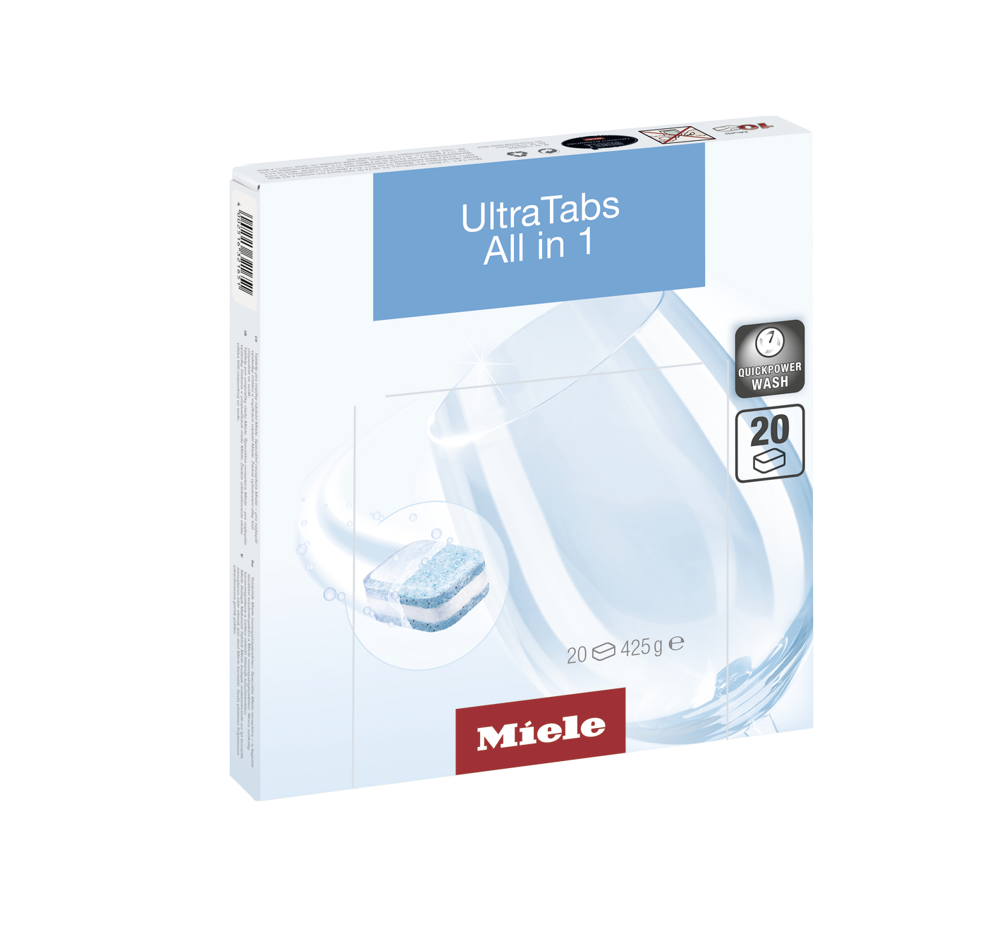 Таблетки для посудомийних машин UltraTabs  All in 1 (20 шт.)