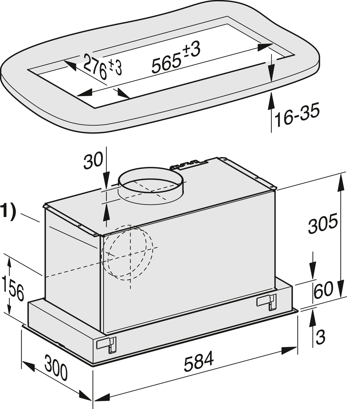 Витяжка DA 2360