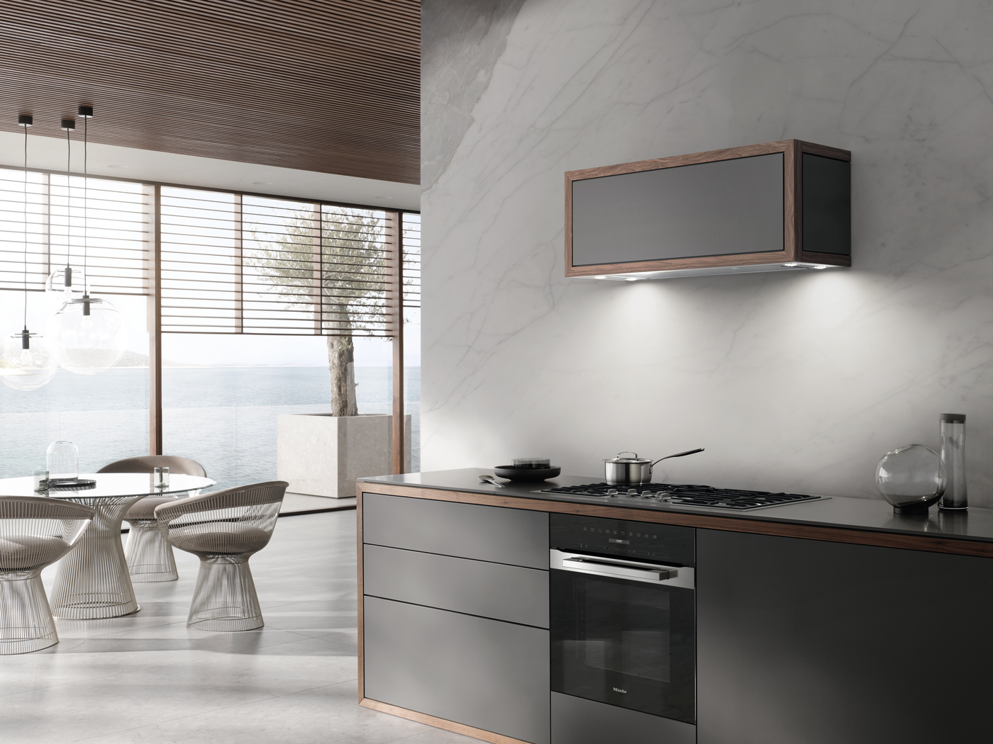 Духова шафа H 7260 B CleanSteel