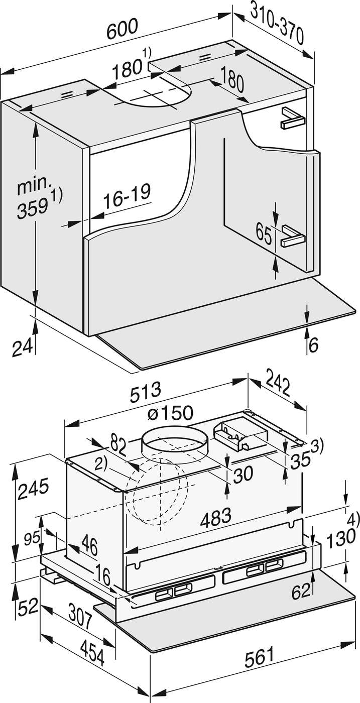 Витяжка DAS 4640
