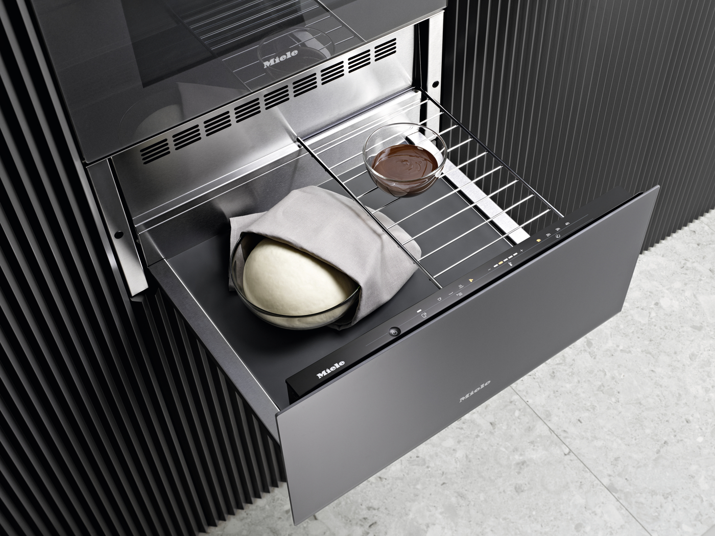 Підігрівач посуду ESW 7020 чорний обсидіан матовий