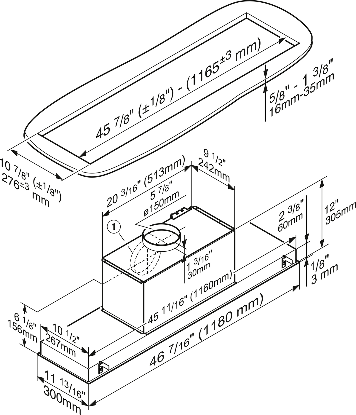 Витяжка DA 2628