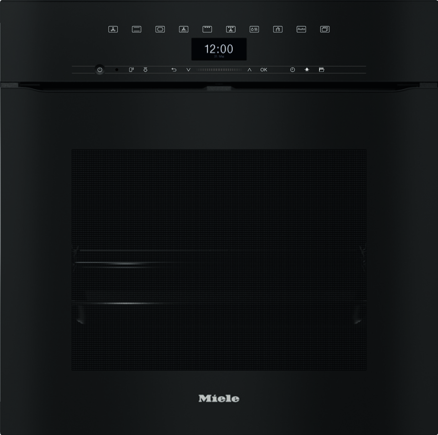 Духова шафа H 7464 BPX чорний обсидіан