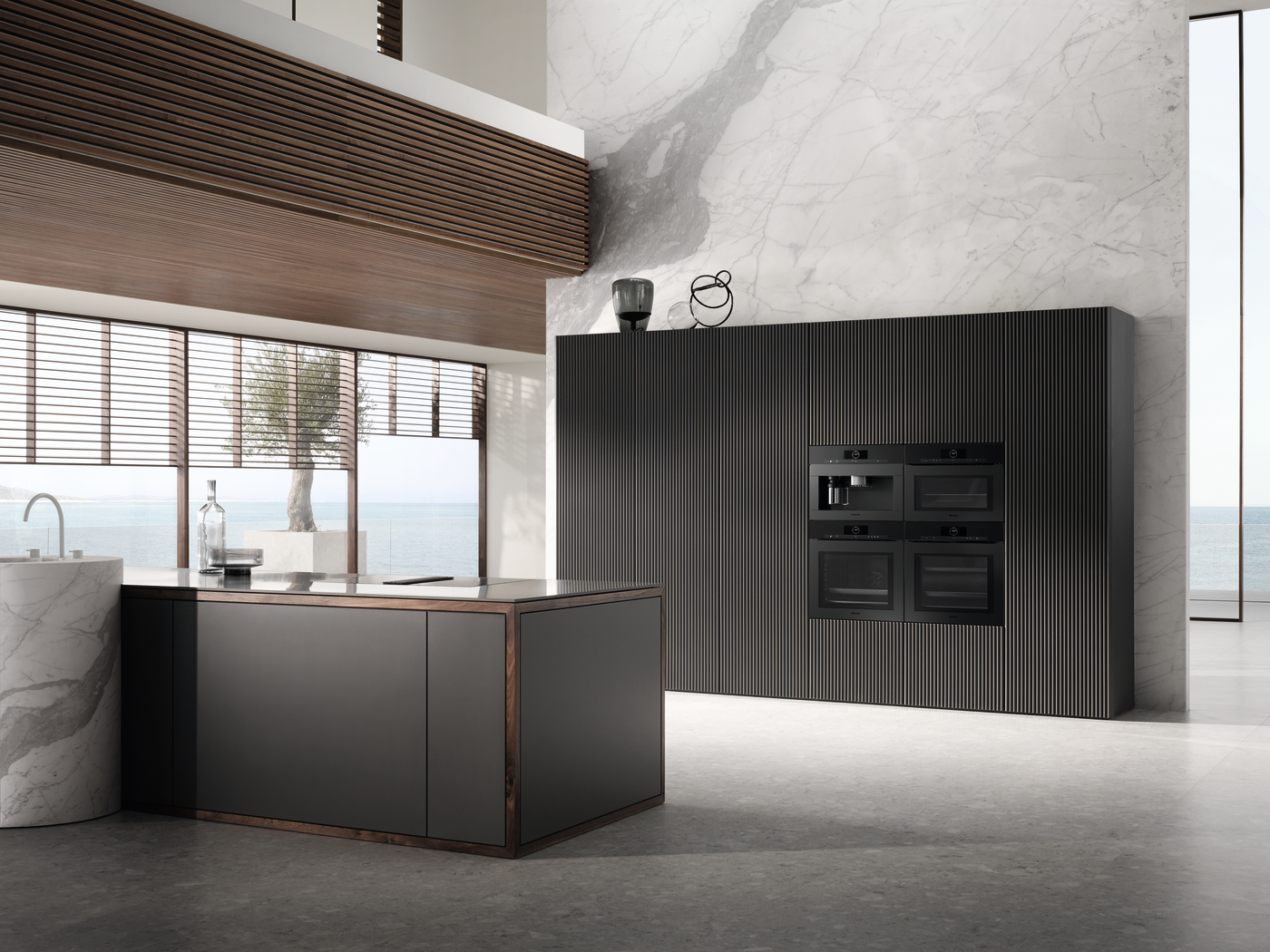 Духова шафа H 7840 BMX чорний обсидіан матовий