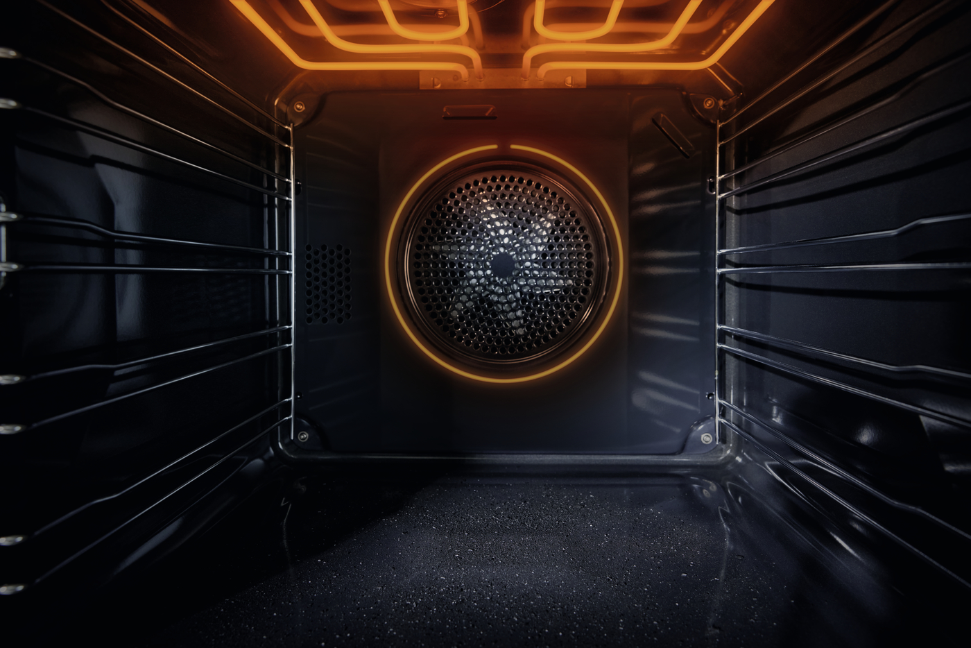 Духова шафа H 2861-1BP чорний обсидіан 125 Edition