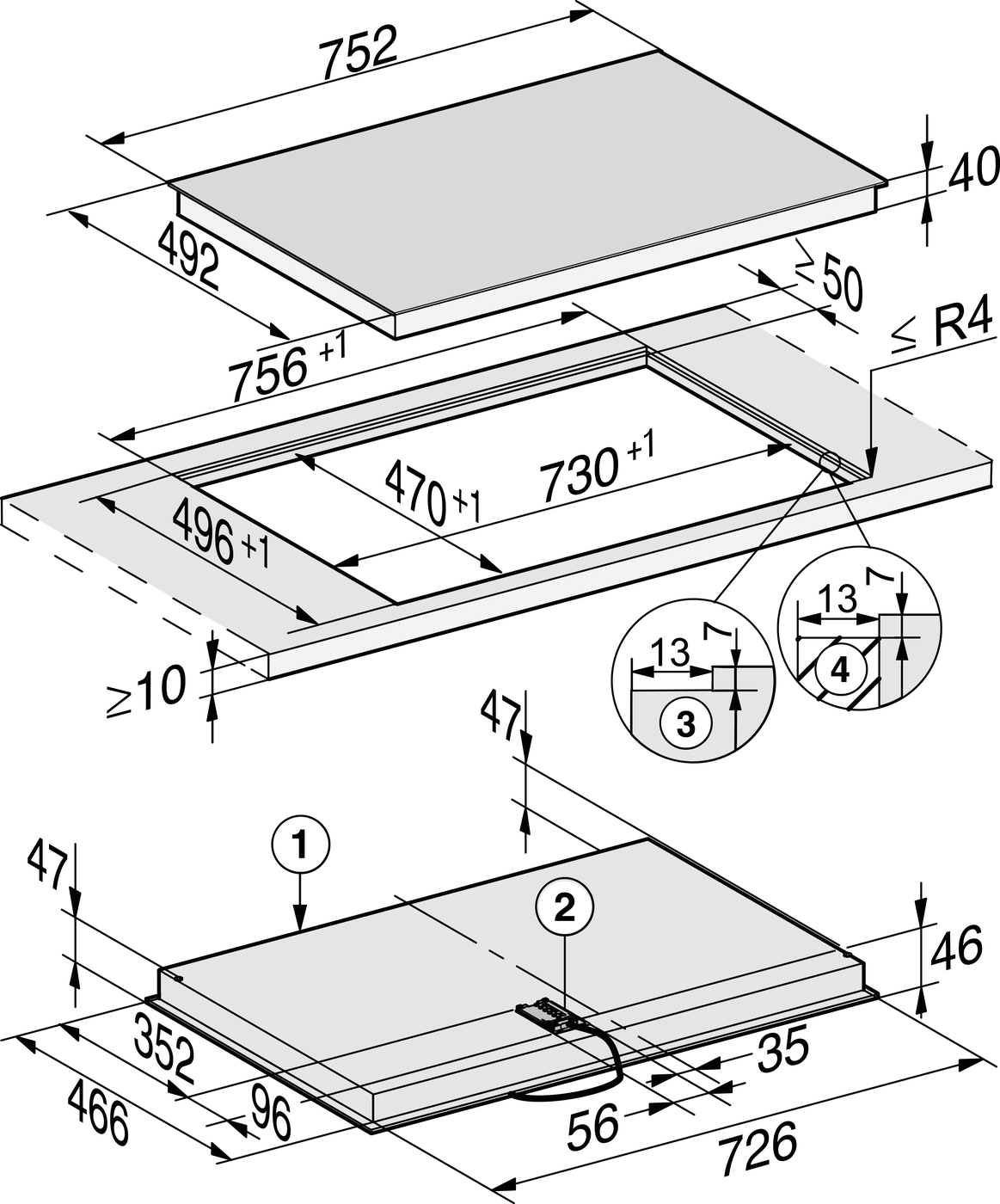 Варильна поверхня KM 6542 FL