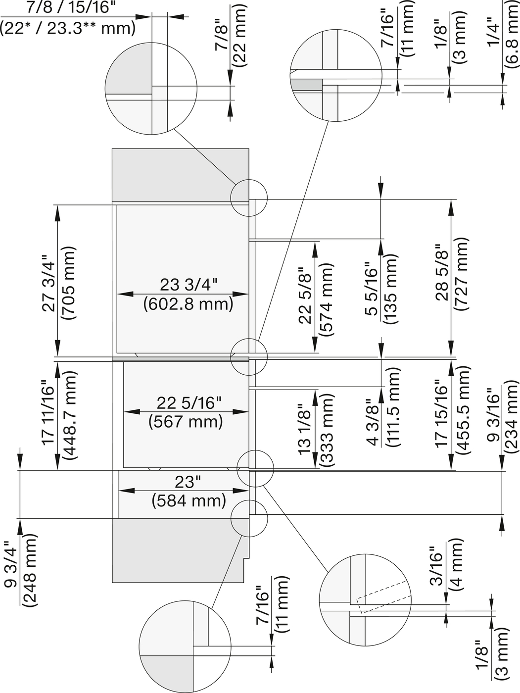 Парова шафа DGC 7840 HCX Pro графітово-сірий