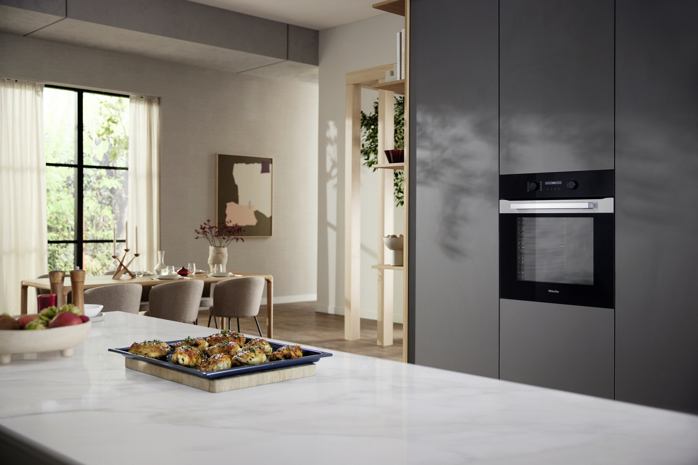 Духова шафа H 2861 BP Clean Steel