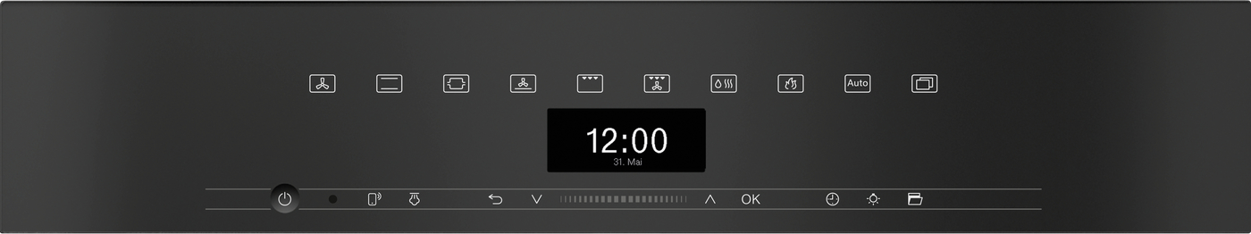 Духова шафа H 7464 BPX  чорний обсидіан матовий