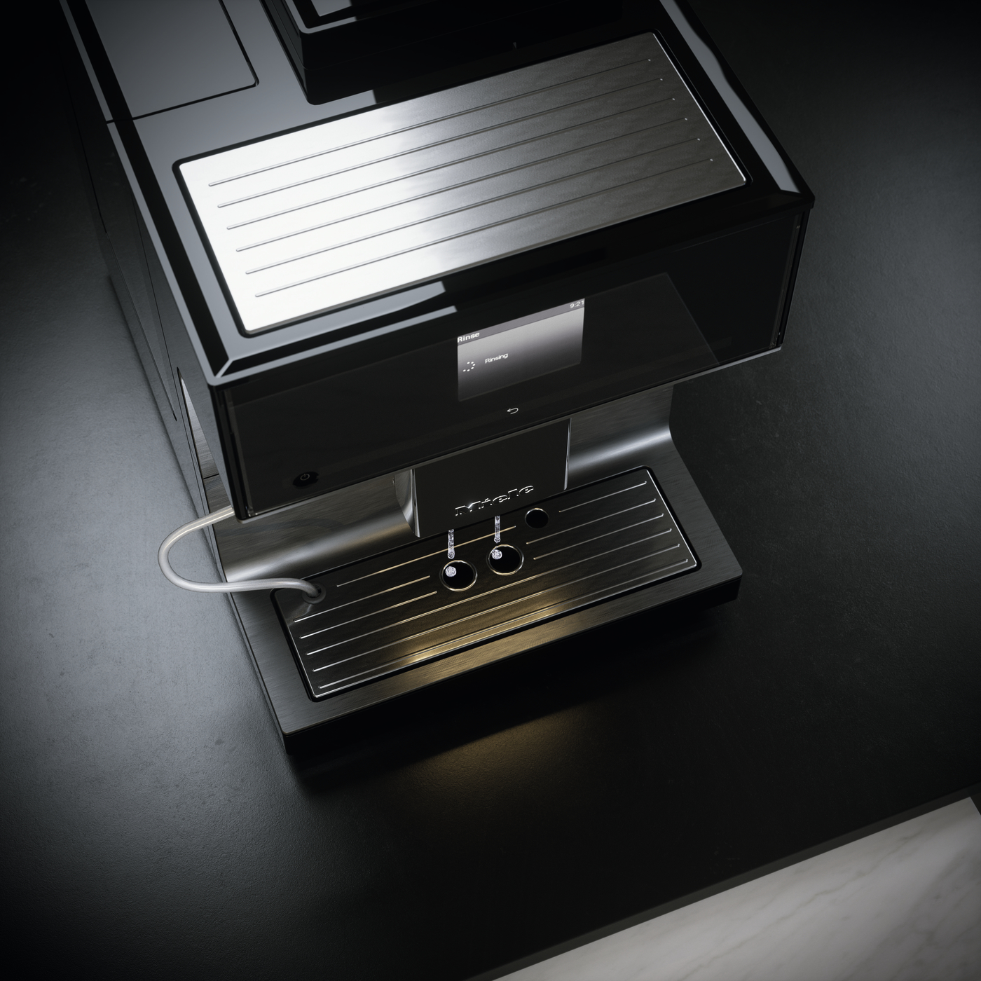 CM 7750 чорний обсидіан з комплектом хімії