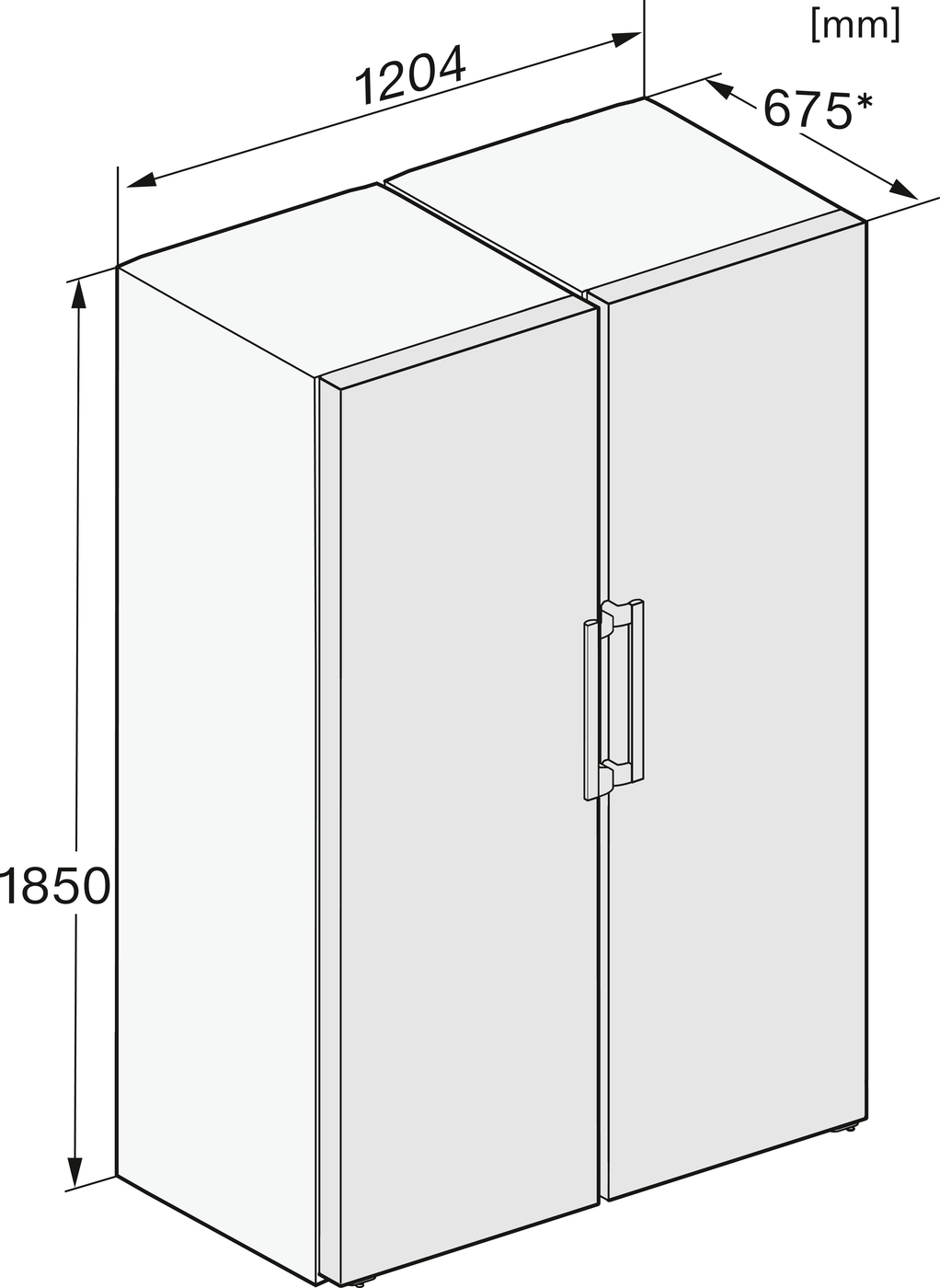 Холодильник KS 4783 DD bst