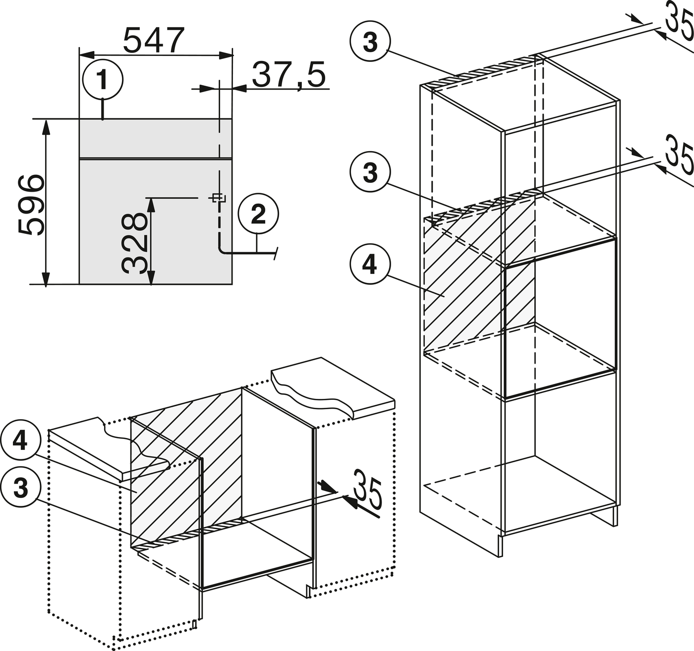 Парова шафа DGC 7460 HC Pro чорний обсидіан