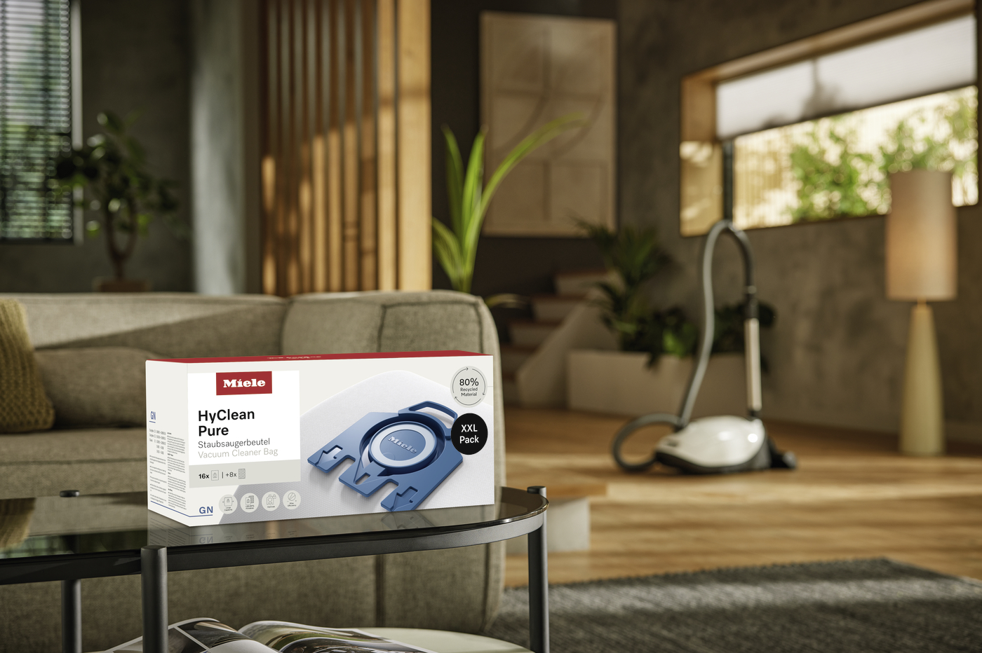 GN XXL HyClean Pure мішок-пилозбірник 16 шт.