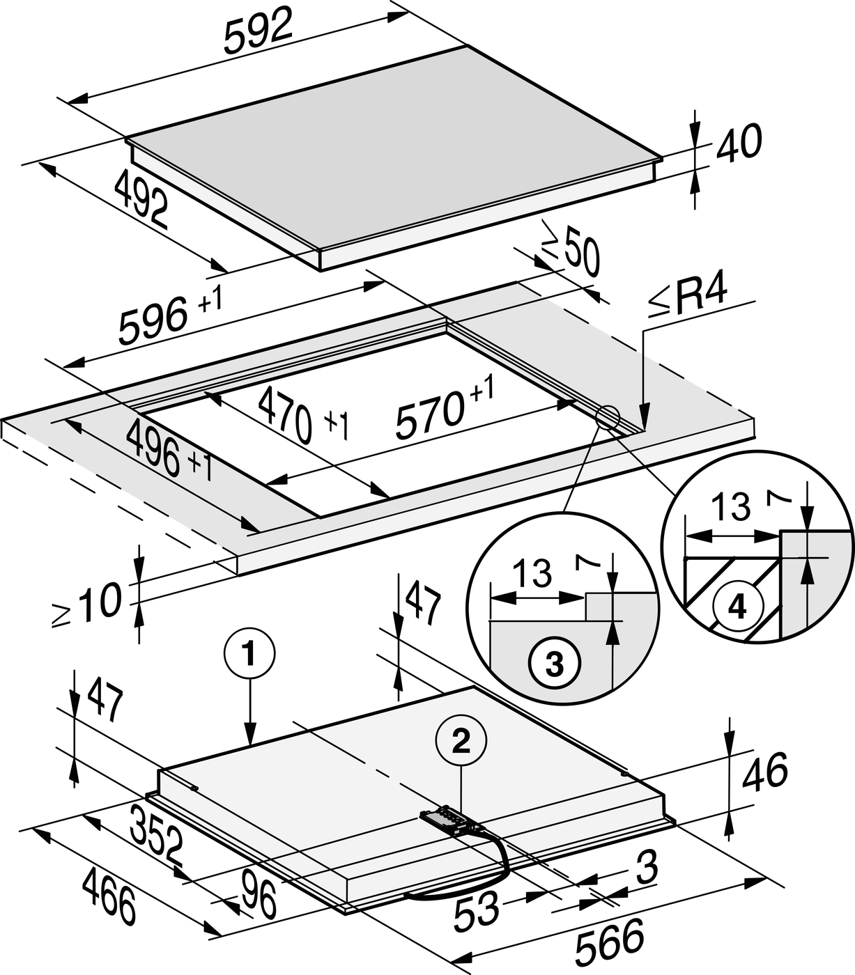 Варильна поверхня KM 6520 FL