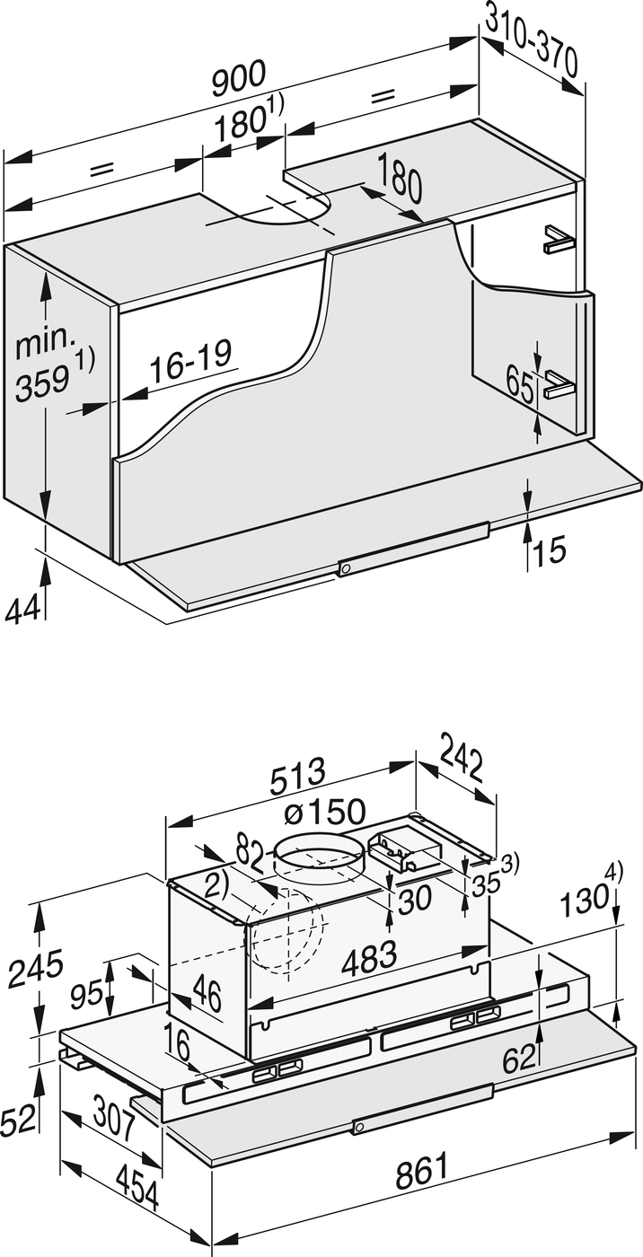 Витяжка DAS 8930