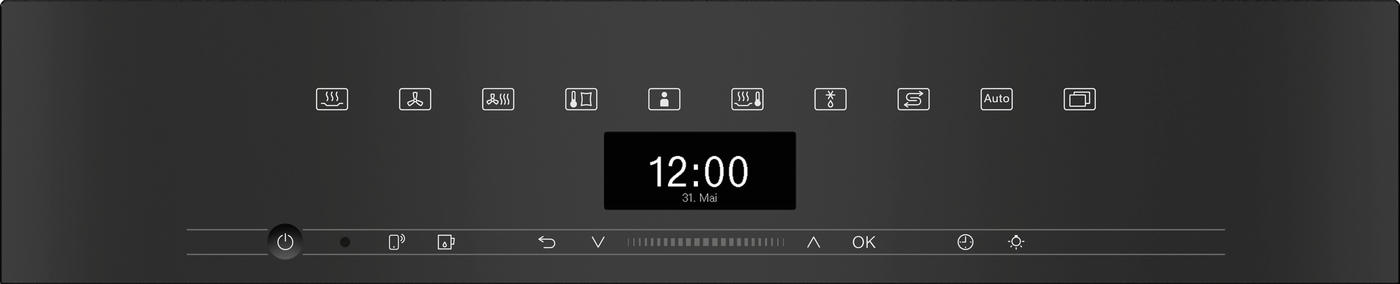 Парова шафа DGC 7440 HCX Pro чорний обсидіан матовий