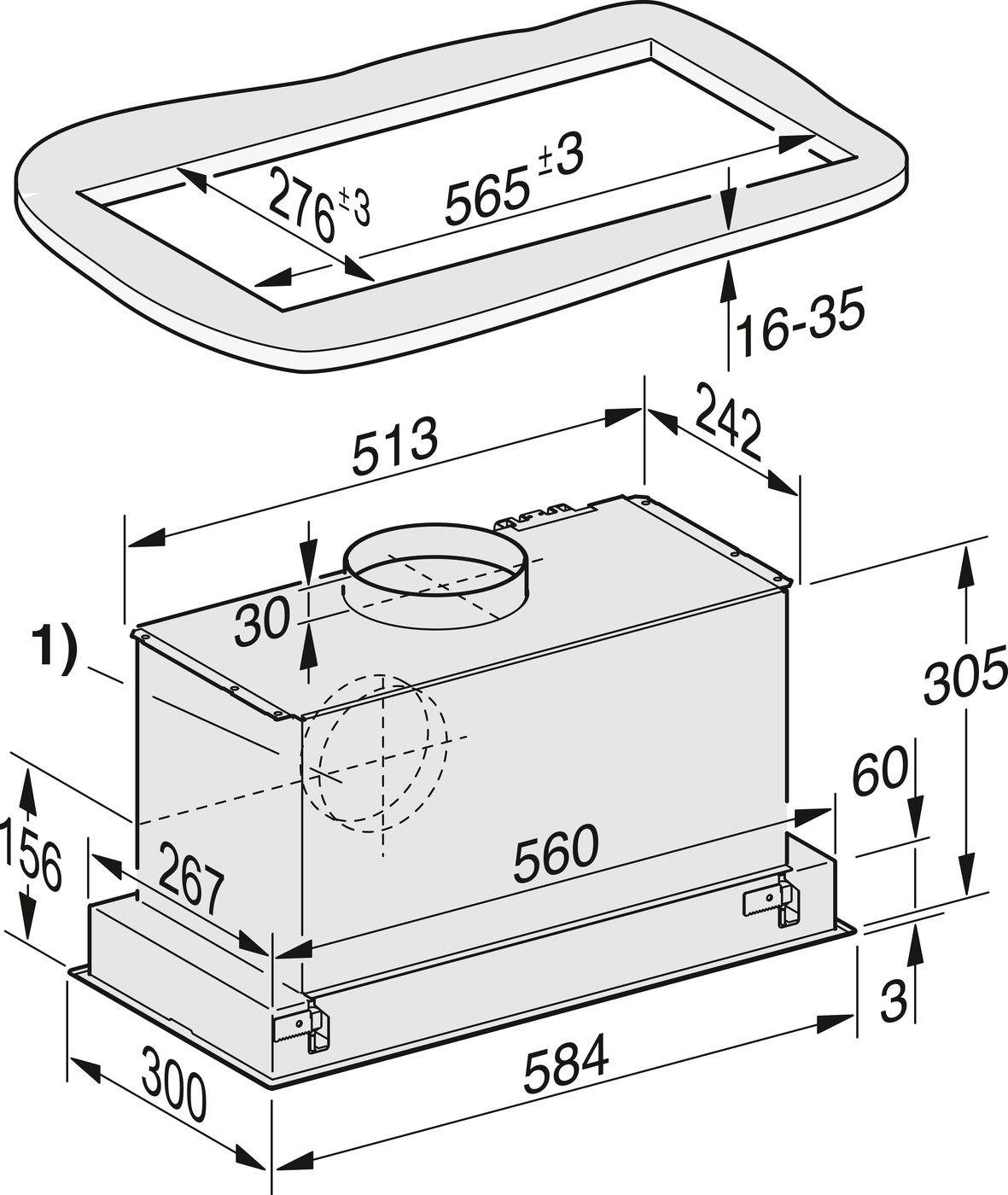 Витяжка DA 2668 CleanSteel